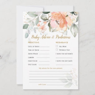 Floral Greenery Foliage Baby Predication & Advice