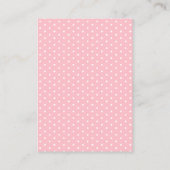 Floral Greenery Pink Pumpkin Baby Book Request Informatiekaartje (Achterkant)
