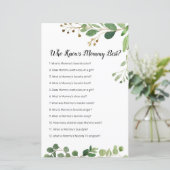 Floral Greenery Waterverf die mama het beste kent (Staand voorkant)