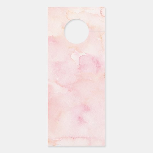 Floral Greenery Wedding door Hanger (Achterkant)