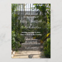 Floral Greenhouse Wedding