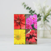 Floral Greeting Briefkaart (Staand voorkant)