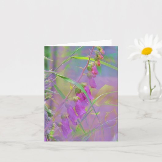 Floral Greeting Card Kaart (Kleine Plant)