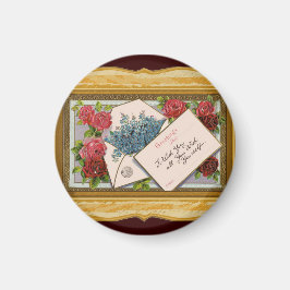  Floral Greeting Magneet