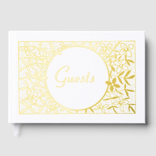 Floral grens gastenboek (Voorkant)