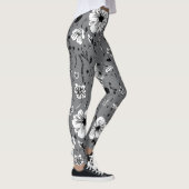 Floral Grey Leggings (Rechts)