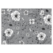 Floral Grey Tafelkleed (Voorkant (Horizontaal))