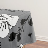 Floral Grey Tafelkleed (Voorbeeld)