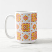 Floral Grid  Koffiemok (Links)