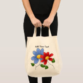 Floral Grocery Tas (Voorkant (product))