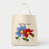 Floral Grocery Tas (Voorkant)