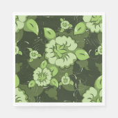 Floral Groenboek Napkins Servet (Voorkant)