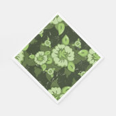 Floral Groenboek Napkins Servet (Hoek)
