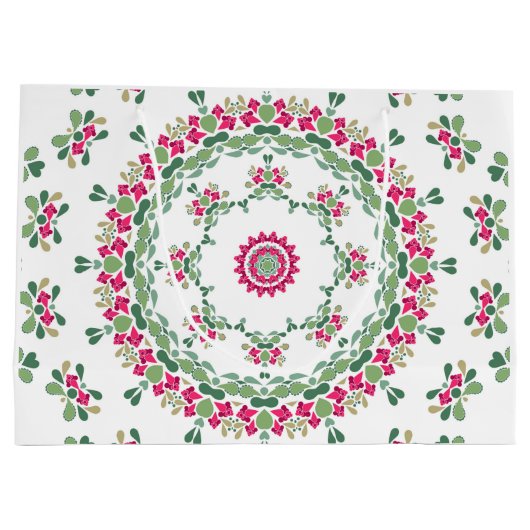 Floral Groot Cadeauzakje (Achterkant)