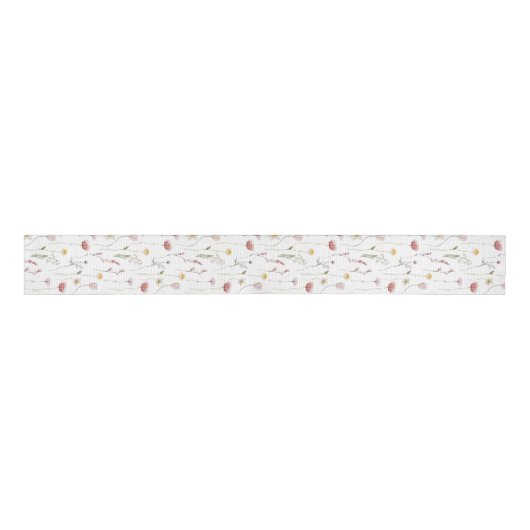Floral Grosgrain Lint (Voorkant)