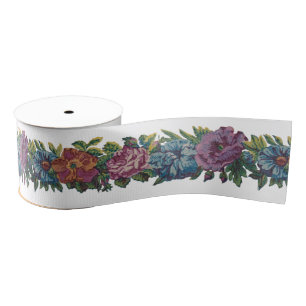 Floral Grosgrain Lint