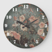 Floral Grote Klok (Voorkant)