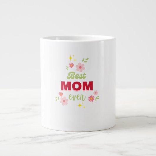 Floral Grote Koffiekop (Voorkant)