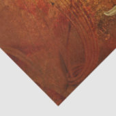 Floral Grunge Oranje Lilies ontkoppelen weefseltap Tissuepapier (Detail)