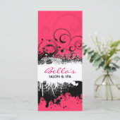 Floral Grunge Rack Kaart (Staand voorkant)