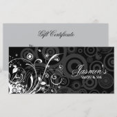 Floral Grunge Rack Kaart (Voorkant / Achterkant)