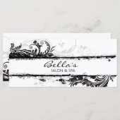 Floral Grunge Rack Kaart (Voorkant / Achterkant)