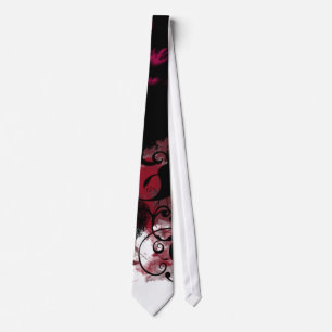 Floral Grunge Stropdas