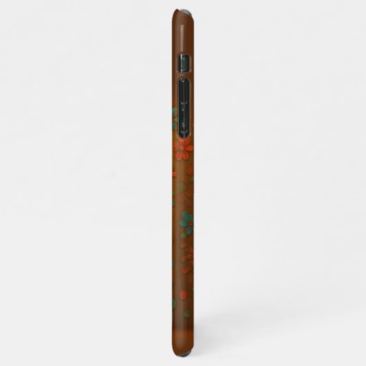 Floral Guardian van Ashur Phone Case iPhone Hoesje (Linkerkant)