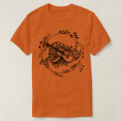 Floral Guitar2 T-shirt (Design voorkant)