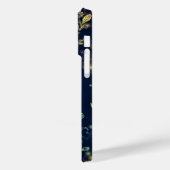 Floral Guitar iPhone Case Art Painting (Achterkant / Links)