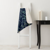 Floral Guitar Sherpa Blanket Deken (In situ)
