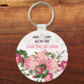 Floral gunt je een cadeautje sleutelhanger (Voorkant)