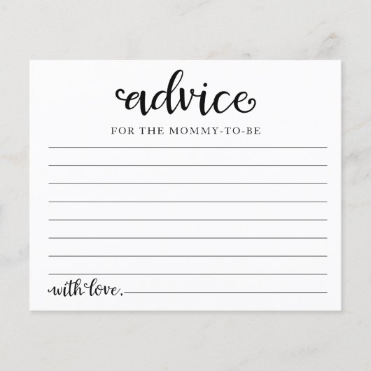 Floral Halloween Boy Baby shower Advies Kaarten (Voorkant)