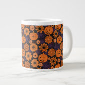 Floral Halloween Grote Koffiekop (Voorkant rechts)