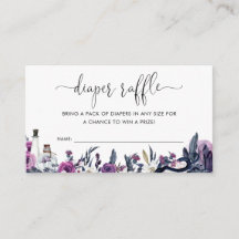 Floral Halloween schedel Snake Luier Raffle Douche