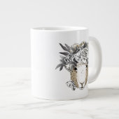 Floral Halo Sheep Grote Koffiekop (Voorkant rechts)