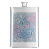 Floral Hamsa Flask Flacon (Voorkant)