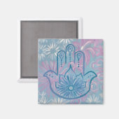Floral Hamsa Magnet (Voorkant / Achterkant)