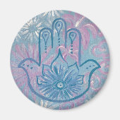 Floral Hamsa Magnet (Voorkant)