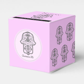 Floral Hamsa (origineel) Bedankdoosjes