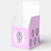 Floral Hamsa (origineel) Bedankdoosjes (Geopend)