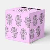 Floral Hamsa (origineel) Bedankdoosjes (Achterkant)