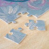 Floral Hamsa Puzzel Legpuzzel (Zijkant)