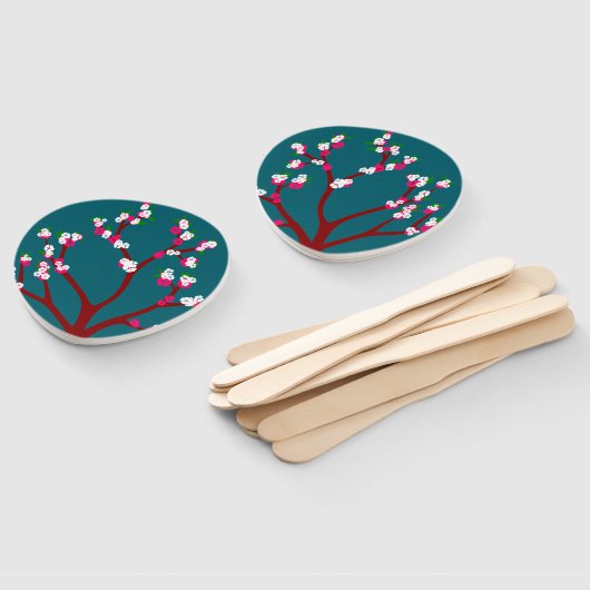 Floral Hand Fan Handwaaier (Niet-gemonteerd)