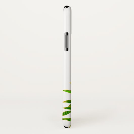 Floral handgeschreven script Case-Mate iPhone case (Achterkant / rechts)