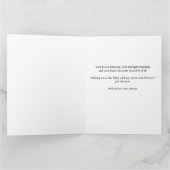  Floral Happy Birthday Kaart (Binnen)