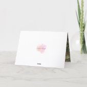 Floral, Happy Birthday Kaart (Achterkant)