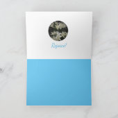 Floral Happy Easter Verheug Lily Cluster Kaart (Binnen)