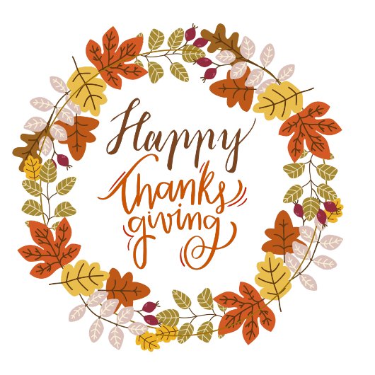 Floral Happy Thanksgiving-tablet Papieren Bordje