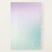 Floral Hardcover Small Daily Planner (Achterkant)
